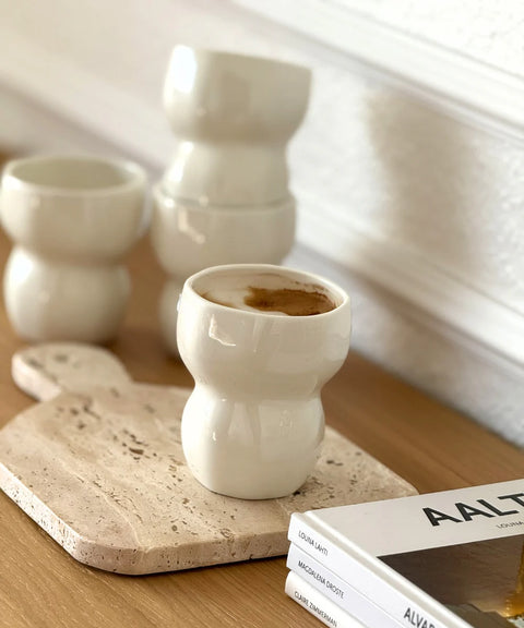 Mugs ORGANIC en Céramique Artisanale (Lot de 2 x 400ml)
