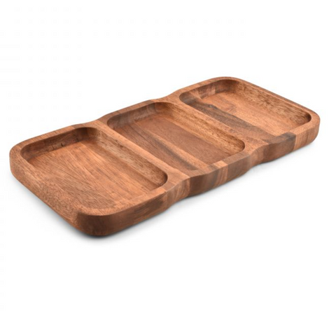 Fächertablett 38x19xH3cm - Chop