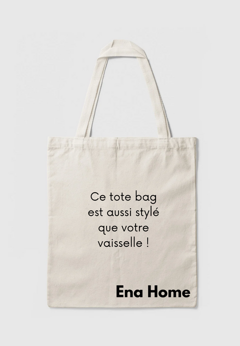 Tote Bag Ena Home – Minimaliste, Pratique… et Fier de l’être