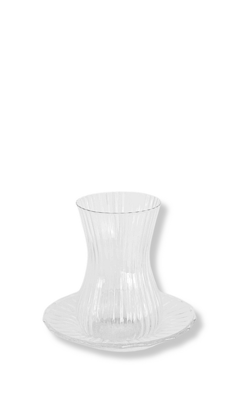 Service à Thé en Verre CASTRO - 12 pcs