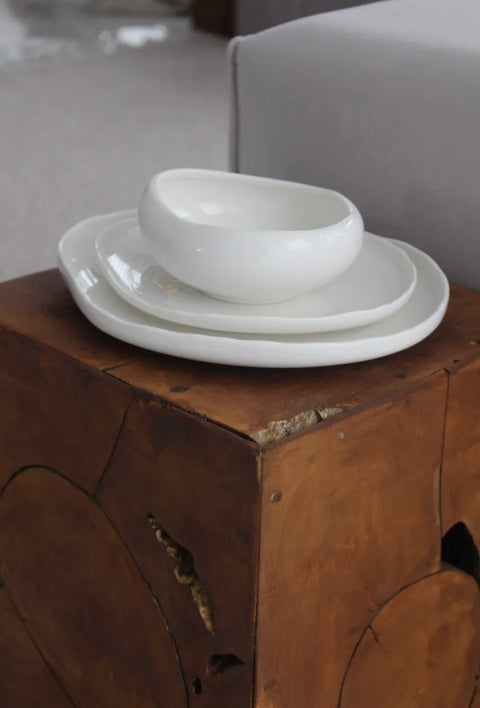 Barles Dinnerware Set – Complete 27 Piece Set