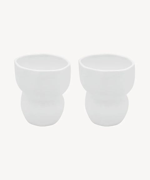 Mugs ORGANIC en Céramique Artisanale (Lot de 2 x 400ml)