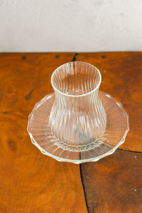 Service à thé en verre MERIDA -12pcs
