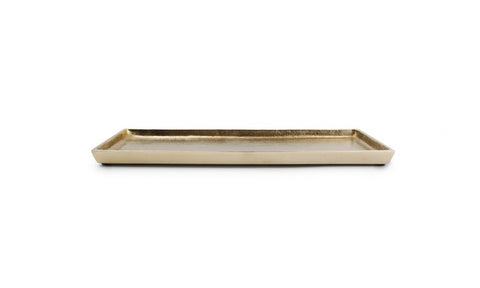 Plat décoratif 37x14cm or collection Charm