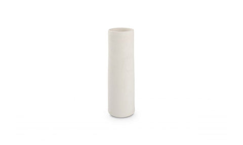 Weiße CONE-Vase