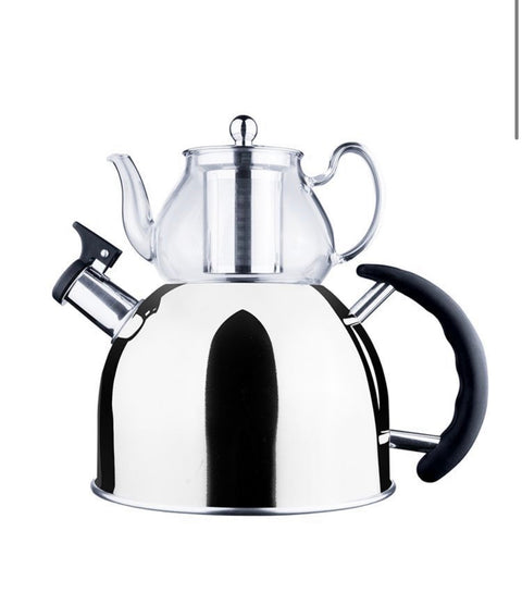 Théières GAYA 0,8/2,5 L SILVER | tout feux dont induction