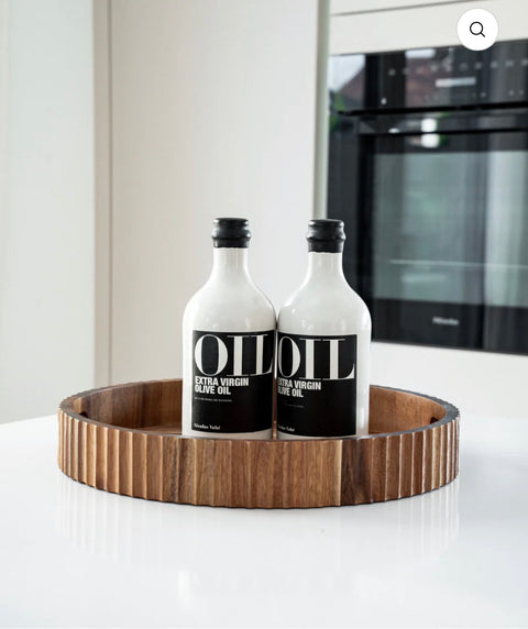 Plateau en Bois d'Acacia | 36 cm