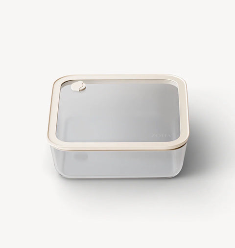 Boîte de conservation - Carré - 1940 ml Beige Transparent