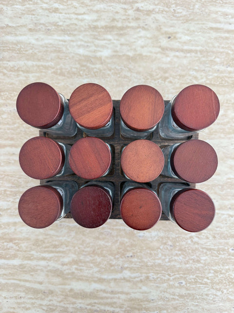 12 Pots à Épices + Étagère - Ena Home