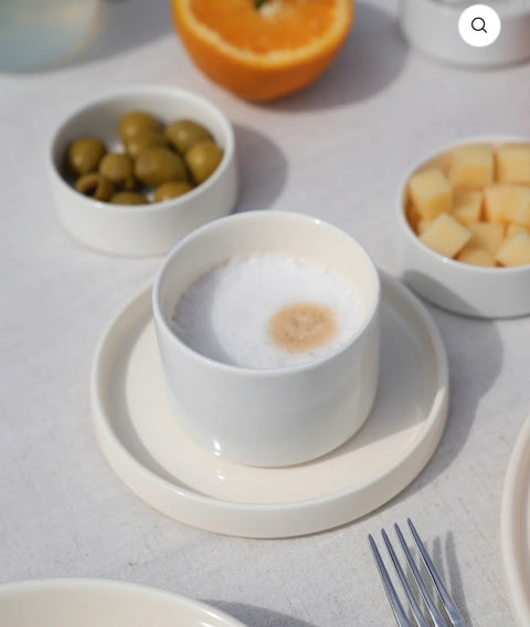 Noa Beige Set de tasses à café