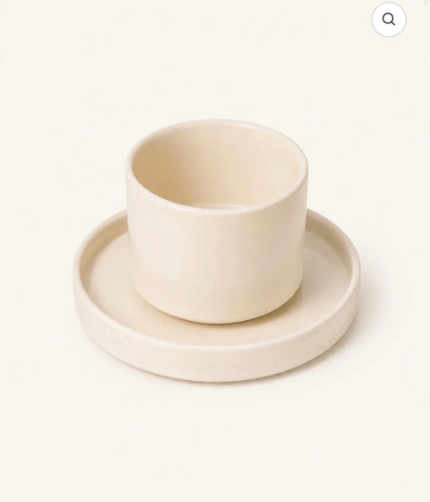 Noa Beige Set de tasses à café