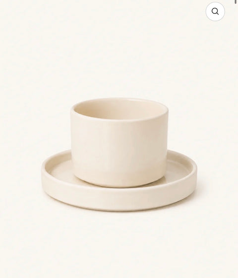 Noa Beige Set de tasses à café