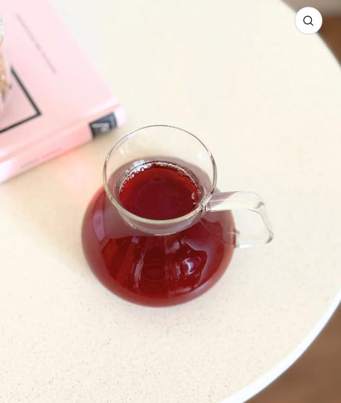 Verres à thé TOMBIK avec poignée - 6 pièces