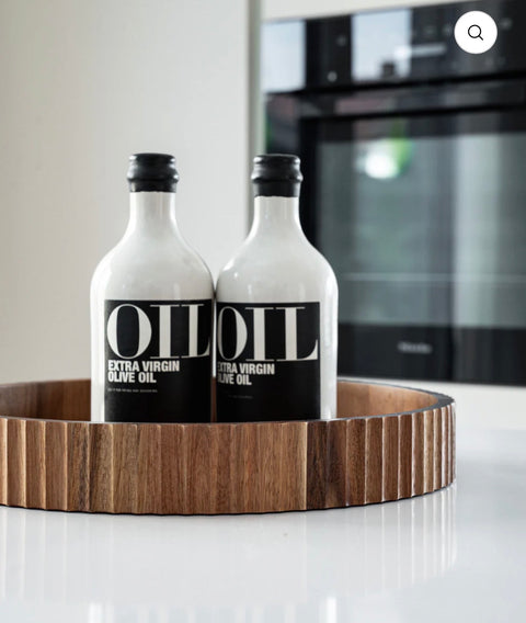 Plateau en Bois d'Acacia | 36 cm