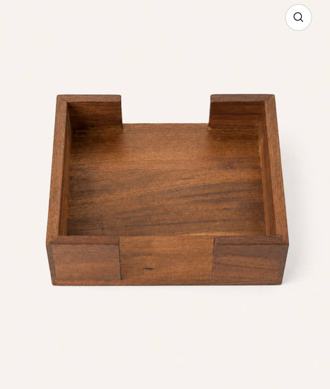 Porte-serviettes en bois d'Acacia