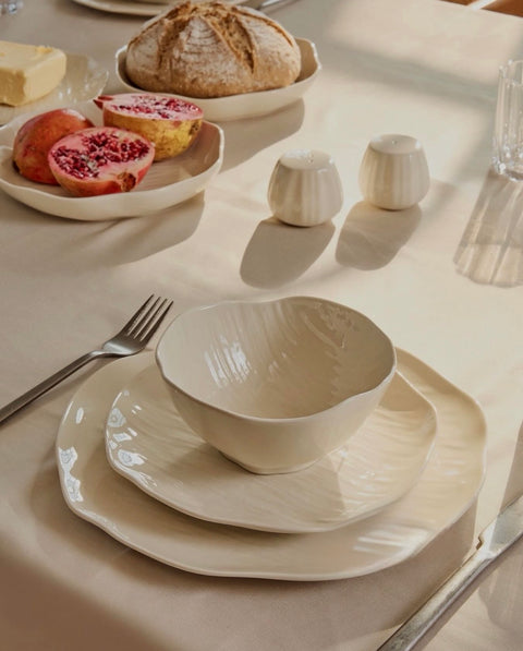 Service à dîner Cermico Beige - 27pcs