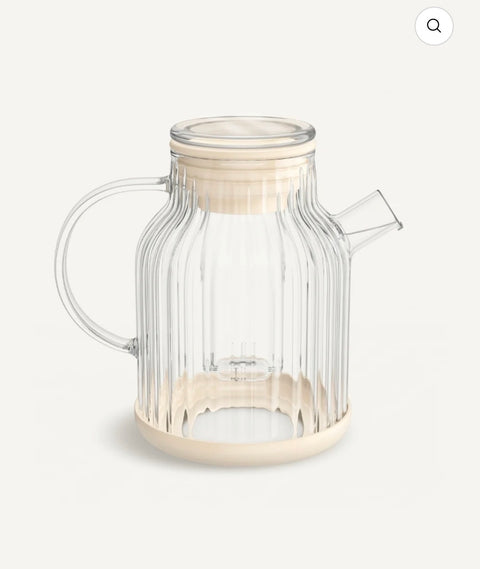 Carafe Stripe / théière en verre 1.5L