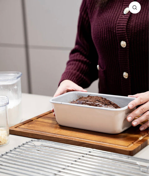 Moule à pâtisserie rectangulaire beige | Revêtement Céramique