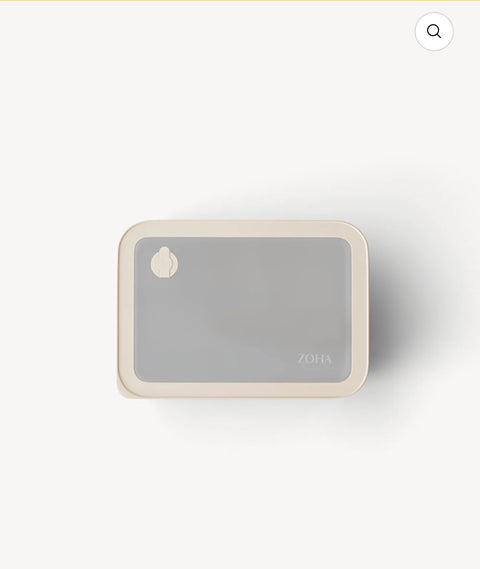 Boîte de conservation ZOHA Beige Transparent