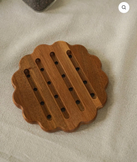Dessous de Plat en Bois d'Acacia