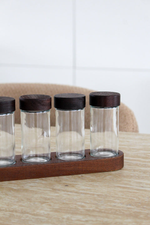 6 pots à épices + support - Ena Home