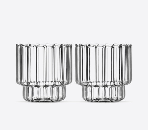 Bubble Borosilikatglas - Set 6 