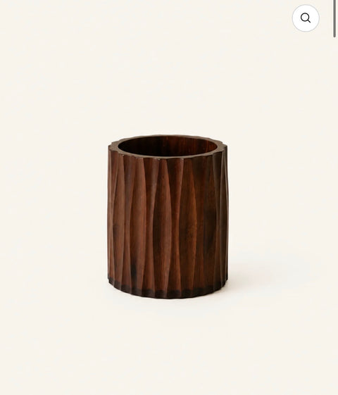 Porte-ustensiles en bois d’Acacia