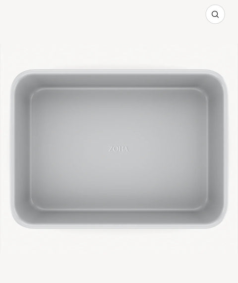 Plat De Cuisson Rectangulaire Beige | Revêtement en Céramique