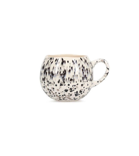 Mug en Grès Émaillé Muggies BLACK – 46 cl