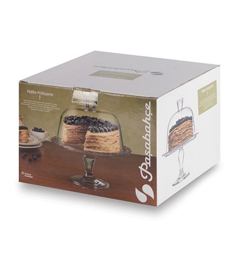 Cloche à Gâteau avec pied "Petite Patisserie"