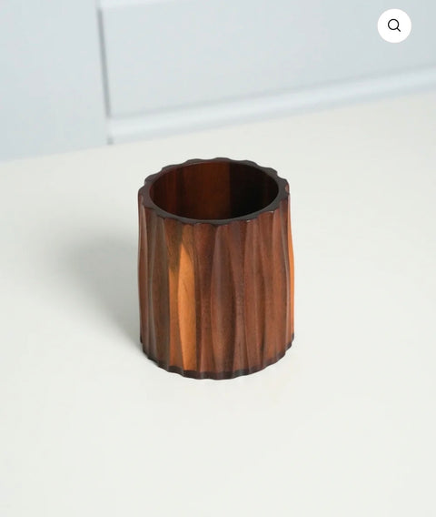 Porte-ustensiles en bois d’Acacia