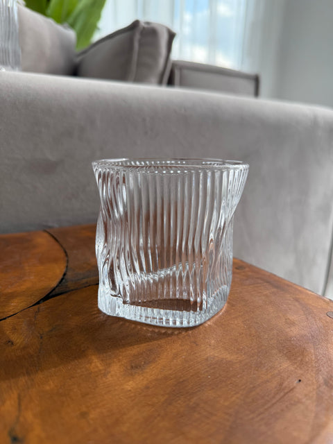 ICE RIFFLE – Verres Design Ondulés (200ml ou 250ml)
