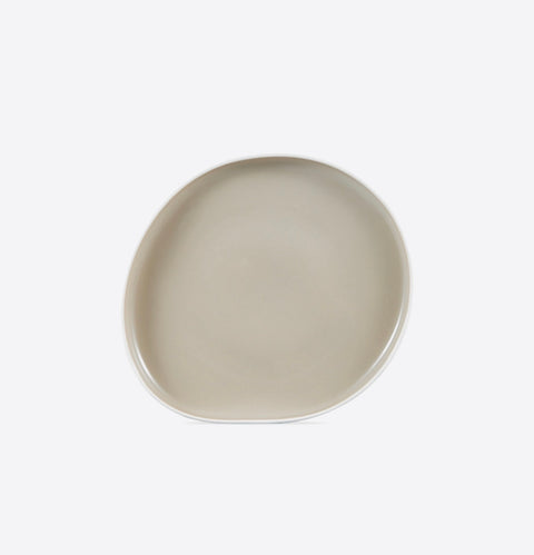 Service à dîner CURVY BICOLORE blanc-beige 25 pcs