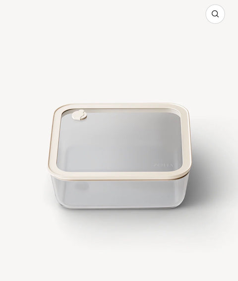 Boîte de conservation ZOHA 1940 ml Beige Transparent