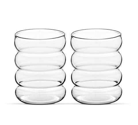 Verre en borosilicate Bubble 2 pcs – 300 ml