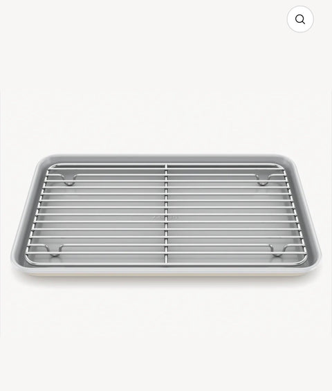 Plaque de cuisson avec grille de refroidissement beige | Revêtement Céramique