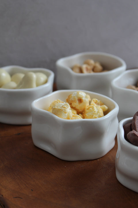 Coupelles Ice Cube porcelaine