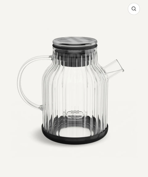 Carafe Stripe / théière en verre 1.5L