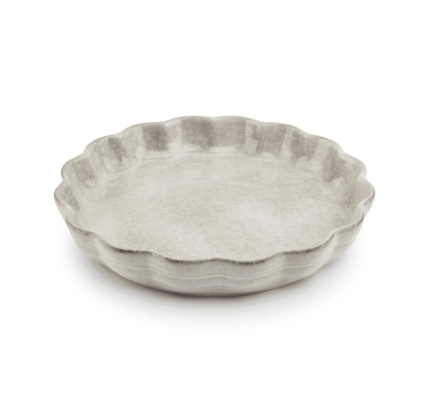 Moule à tarte rond 28xH4,5cm gris Bake