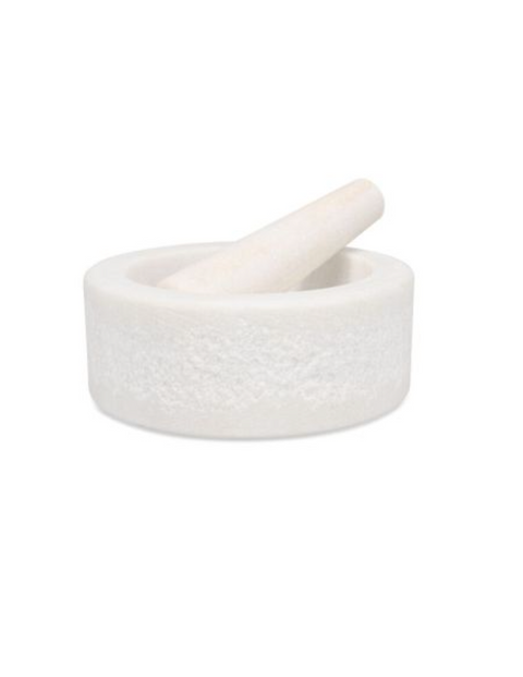 Mortier et pilon 16xH6cm white Marbliss