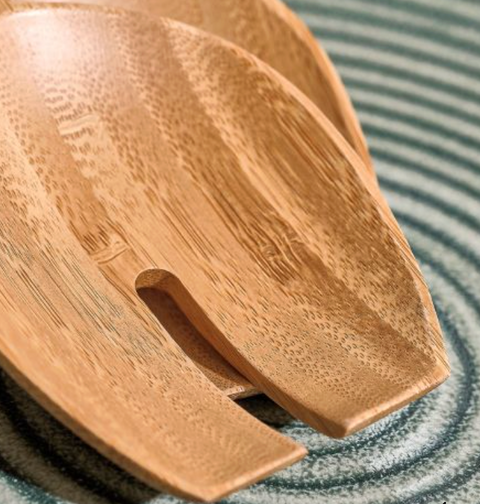 Couverts à Servir en Bois “Essenza” – Set 2 Pièces – 30 cm