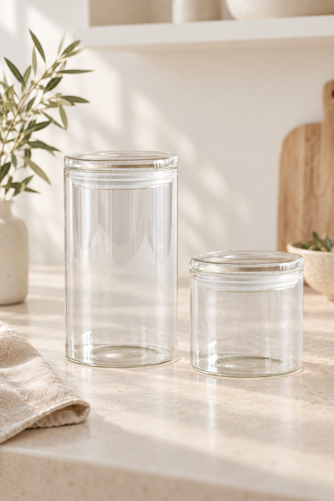 Bocal de rangement Borosilicate
