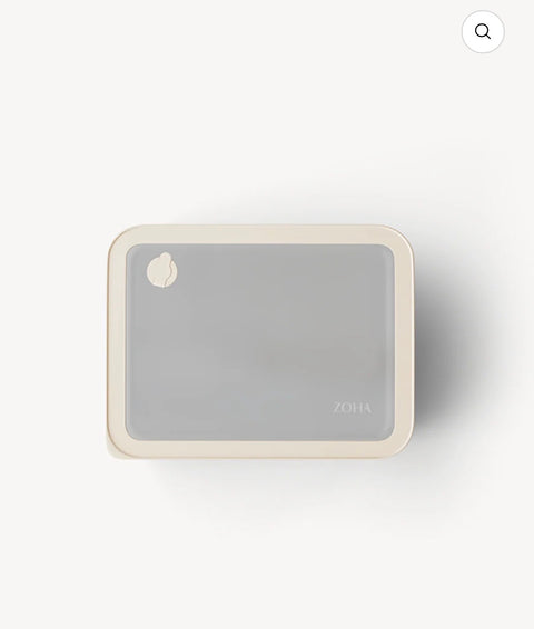 Boîte de conservation ZOHA Beige Transparent