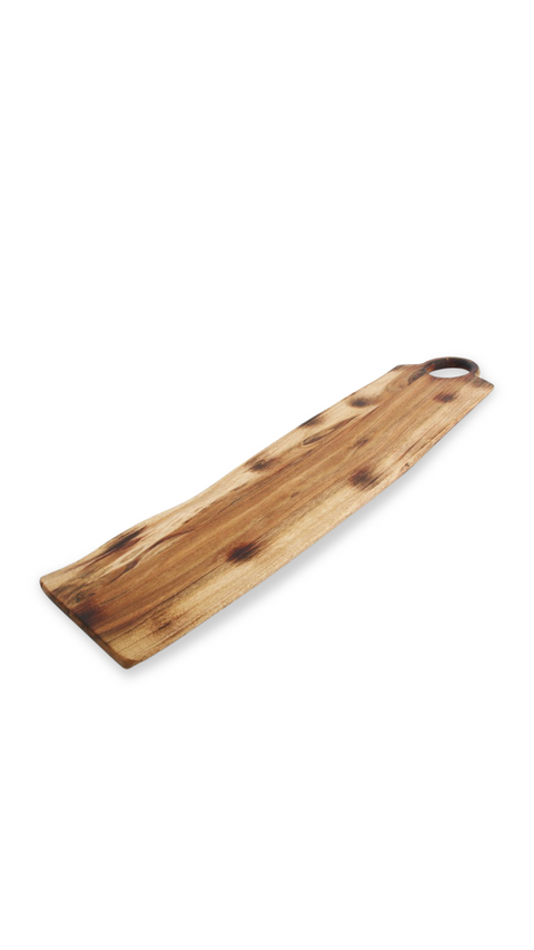 Planche en Bois d’Acacia Chop – 58,5cm de Style Naturel pour Sublimer Vos Tables
