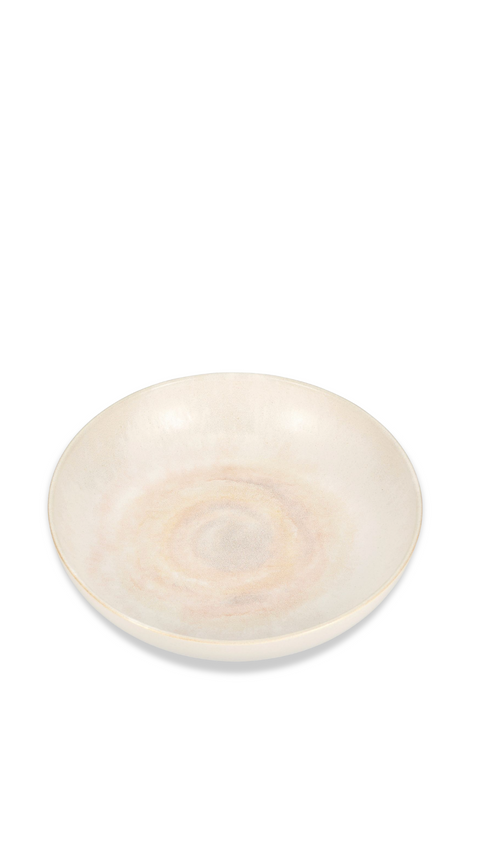 Saladier Aquarel 31,5cm – Pièce Unique en Porcelaine Artisanale du Portugal