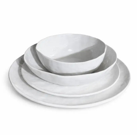 Service à dîner MOON WHITE 24 pièces