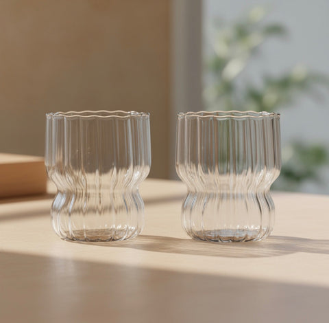 Verre en borosilicate Tulipe 2 pcs – 300 ml