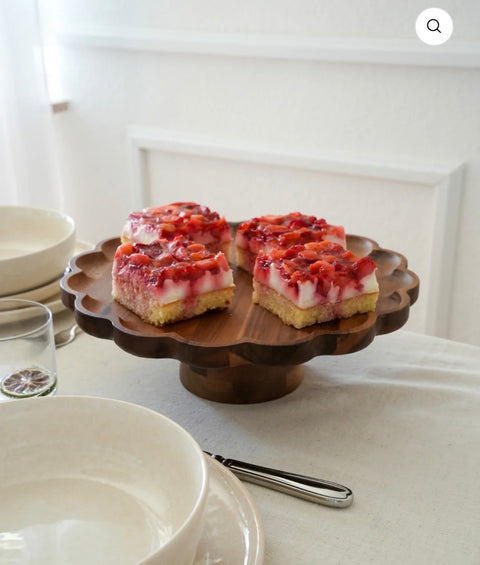 Plat à gâteau ACACIA Bloom