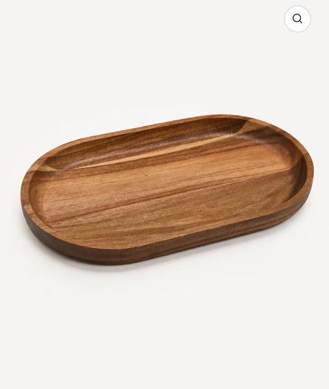 Plat ovale Acacia Lumo