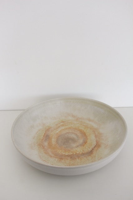 Saladier Aquarel 31,5cm – Pièce Unique en Porcelaine Artisanale du Portugal